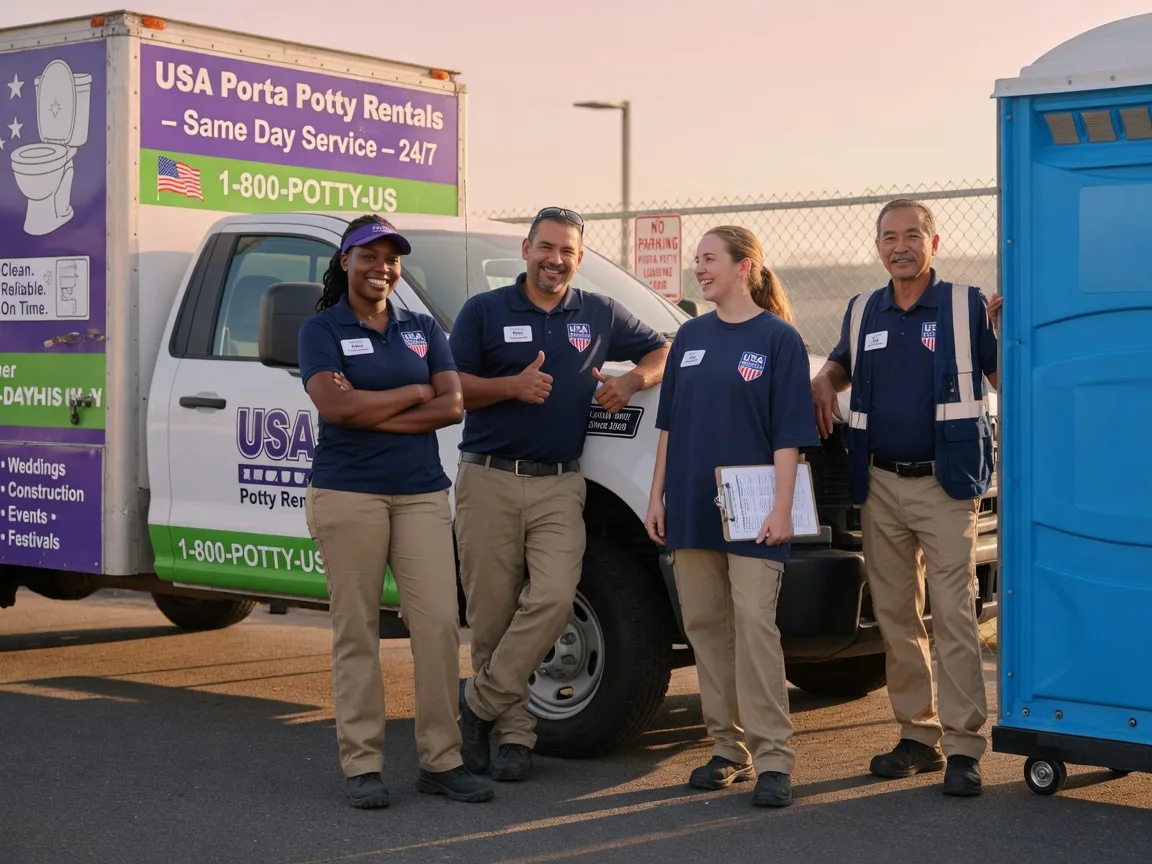 Porta Potty Rental company in Murray City, OH